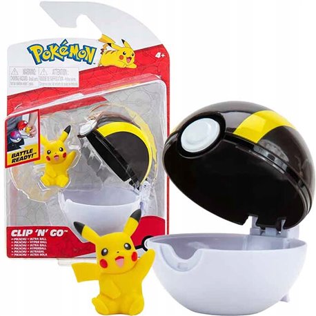 Pokemon Clip'n'Go Pikachu & Ultra Ball