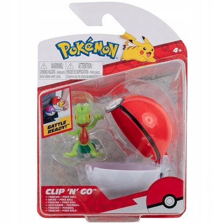 Pokemon Clip'n'Go Treecko & Poke Ball