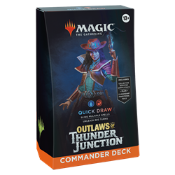 Magic The Gathering Outlaws of Thunder Junction Commander Deck - Quick Draw (przedsprzedaż)