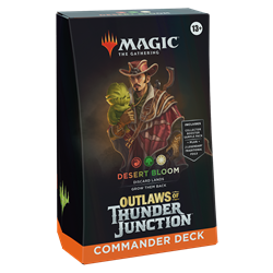 Magic The Gathering Outlaws of Thunder Junction Commander Deck - Desert Bloom (przedsprzedaż)