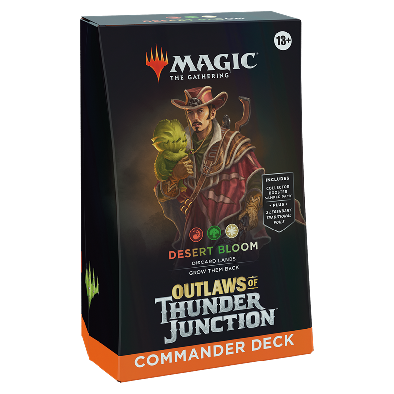 Magic The Gathering Outlaws of Thunder Junction Commander Deck - Desert Bloom (przedsprzedaż)