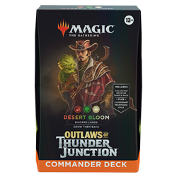 Magic The Gathering Outlaws of Thunder Junction Commander Deck - Desert Bloom (przedsprzedaż)