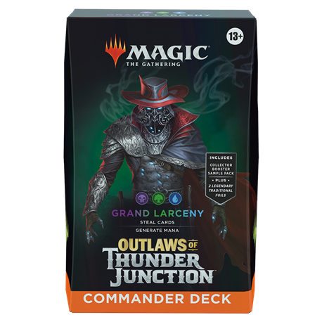 Magic The Gathering Outlaws of Thunder Junction Commander Deck - Grand Larceny (przedsprzedaż)