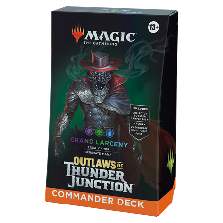 Magic The Gathering Outlaws of Thunder Junction Commander Deck - Grand Larceny (przedsprzedaż)