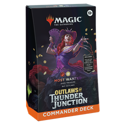 Magic The Gathering Outlaws of Thunder Junction Commander Deck - Most Wanted (przedsprzedaż)