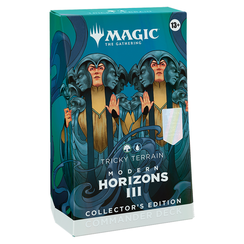 Magic The Gathering Modern Horizons 3 Collector Commander Deck - Tricky Terrain (przedsprzedaż)