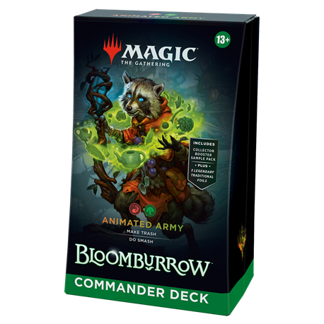 Magic The Gathering Bloomburrow Commander Deck - Animated Army (przedsprzedaż)