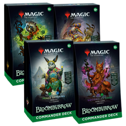 Magic The Gathering Bloomburrow Commander Decks Display (4) (przedsprzedaż)