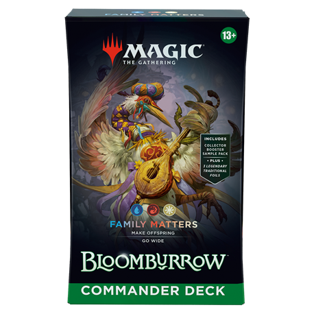 Magic The Gathering Bloomburrow Commander Decks Display (4) (przedsprzedaż)