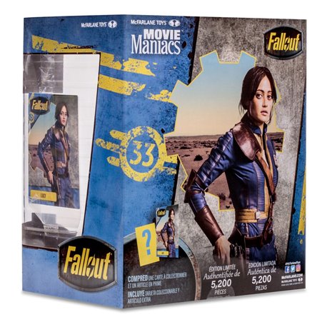 Fallout Movie Maniacs Action Figure Lucy 15 cm (przedsprzedaż)