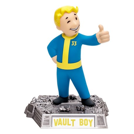 Fallout Movie Maniacs Action Figure Vault Boy (Gold Label) 15 cm (przedsprzedaż)