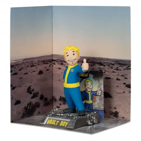 Fallout Movie Maniacs Action Figure Vault Boy (Gold Label) 15 cm (przedsprzedaż)