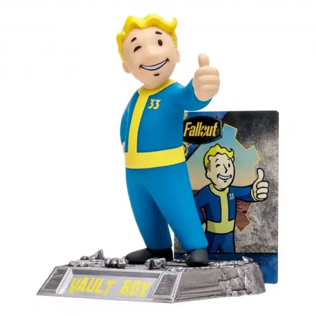 Fallout Movie Maniacs Action Figure Vault Boy (Gold Label) 15 cm (przedsprzedaż)