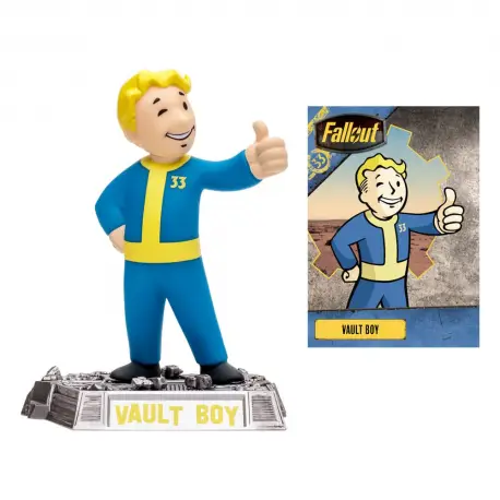 Fallout Movie Maniacs Action Figure Vault Boy (Gold Label) 15 cm (przedsprzedaż)