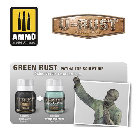 Ammo: U-Rust - Copper Blue Patina (40 ml)