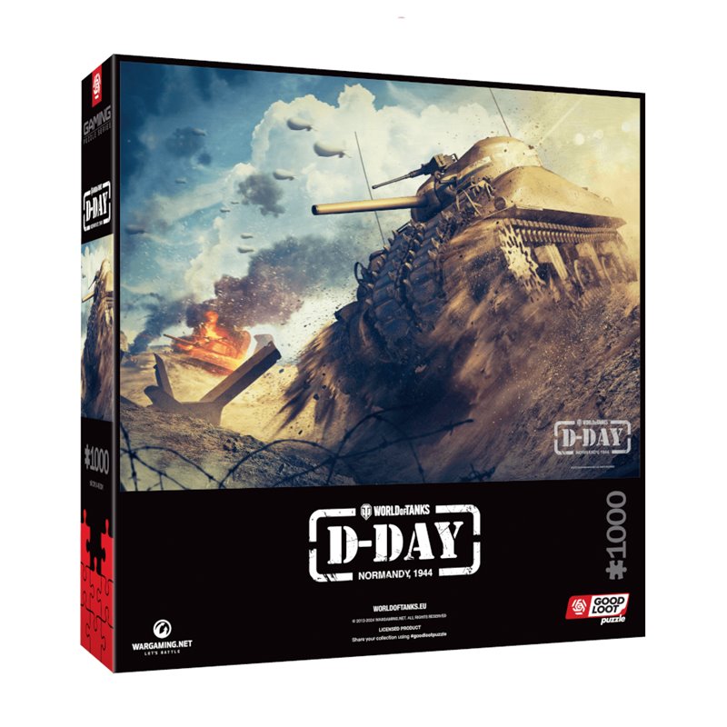 Puzzle 1000 World of Tanks D-Day (przedsprzedaż)