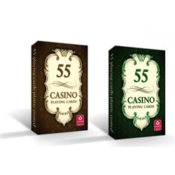 Casino - karty do gry 55 kart 
