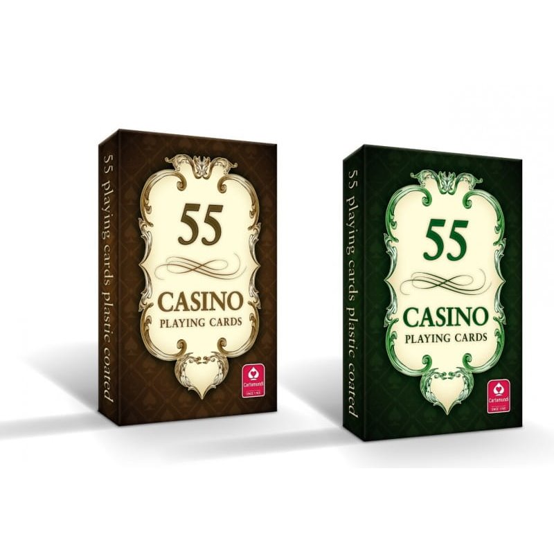 Casino - karty do gry 55 kart 