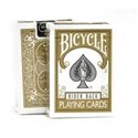 Karty Bicycle Rider Back Gold
