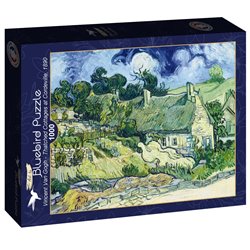 Puzzle 1000 Stare chaty w Cordeville Van Gogh