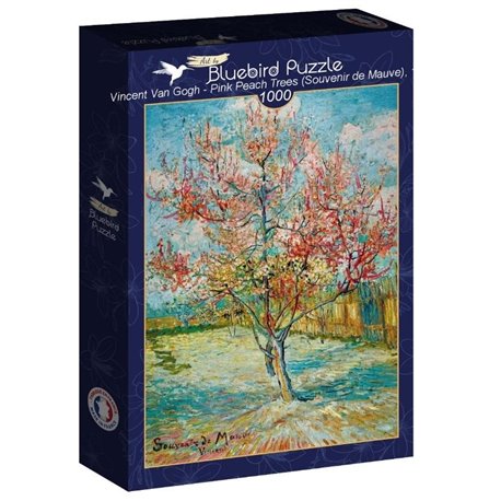 Puzzle 1000 Różowe Drzewo Brzoskwiniowe Van Gogh