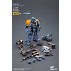 Warhammer 40k Action Figure 1/18 Space Wolves Claw Pack Sigyrr Stoneshield 12 cm (przedsprzedaż)