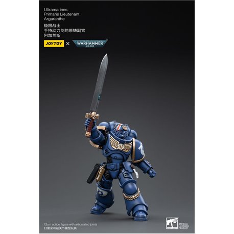 Warhammer 40k Action Figure 1/18 Ultramarines Primaris Lieutenant Argaranthe 12 cm (przedsprzedaż)