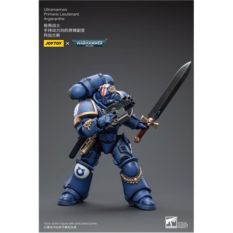 Warhammer 40k Action Figure 1/18 Ultramarines Primaris Lieutenant Argaranthe 12 cm (przedsprzedaż)