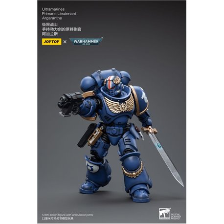 Warhammer 40k Action Figure 1/18 Ultramarines Primaris Lieutenant Argaranthe 12 cm (przedsprzedaż)