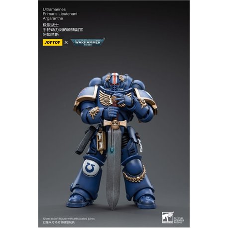 Warhammer 40k Action Figure 1/18 Ultramarines Primaris Lieutenant Argaranthe 12 cm (przedsprzedaż)