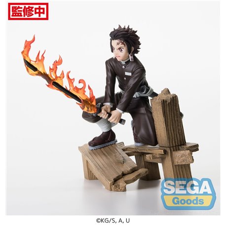 Demon Slayer Xross Link Anime PVC Statue Tanjiro Kamado -Swordsmith Village Arc- 12 cm (przedsprzedaż)