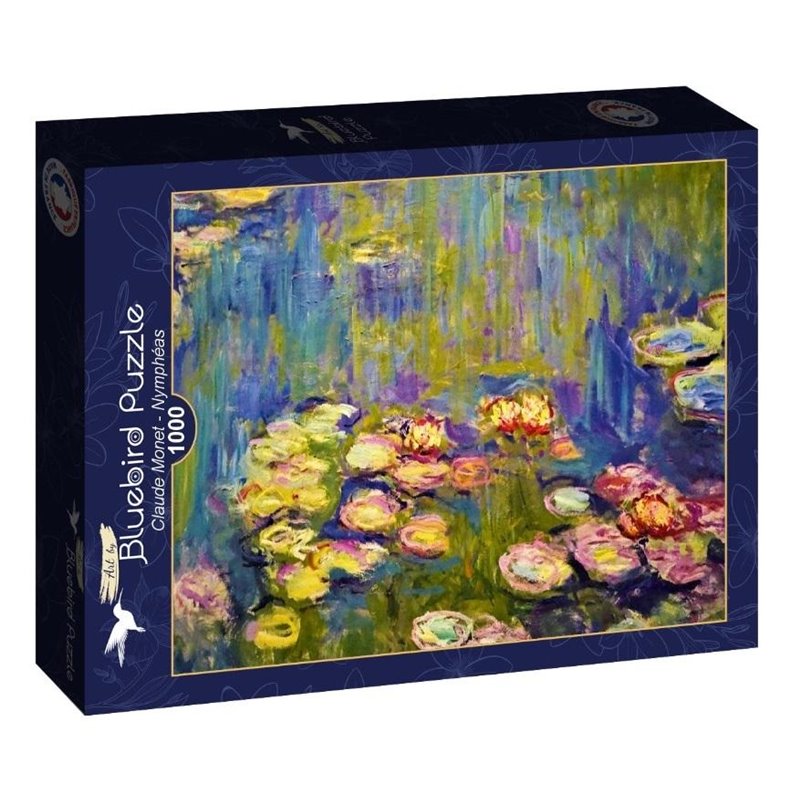 Puzzle 1000 Nenufary Claude Monet
