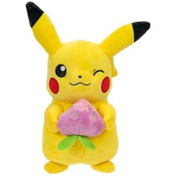 Pokémon Maskotka Pikachu with Pecha Berry Accy 20 cm (przedsprzedaż)
