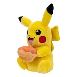 Pokémon Maskotka Pikachu with Pecha Poké Puff (Orange) Accy 20 cm (przedsprzedaż)