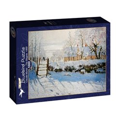 Puzzle 1000 Zima Claude Monet