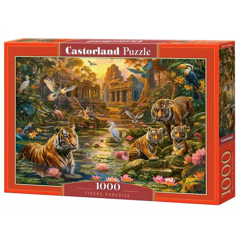 Puzzle 1000 Tigers Paradise