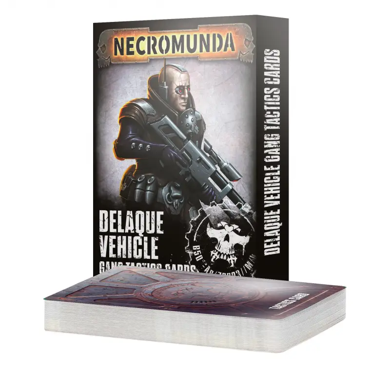 Necromunda: Delaque Vehicle Gang Tactics Cards