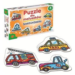 Puzzle dla maluszków - samochodzik