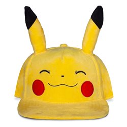 Pokemon Czapka z Daszkiem Winking Pikachu (przedsprzedaż)