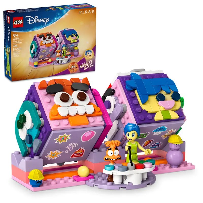 LEGO Disney 43248 W Głowie Się Nie Mieści 2 — kostki z emocjami (przedsprzedaż)