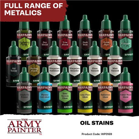 Army Painter Warpaints Fanatic Effects - Oil Stains (przedsprzedaż)