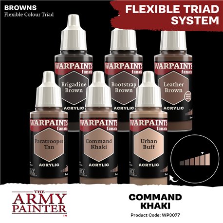 Army Painter Warpaints Fanatic - Command Khaki (przedsprzedaż)