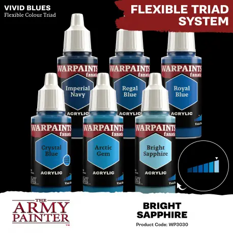 Army Painter Warpaints Fanatic - Bright Sapphire (przedsprzedaż)