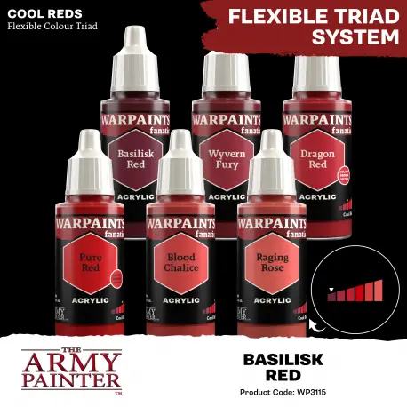 Army Painter Warpaints Fanatic - Basilisk Red (przedsprzedaż)