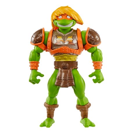 MOTU x TMNT: Turtles of Grayskull Action Figure Michelangelo 14 cm (przedsprzedaż)