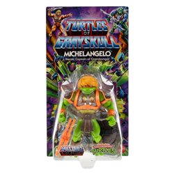 MOTU x TMNT: Turtles of Grayskull Action Figure Michelangelo 14 cm (przedsprzedaż)