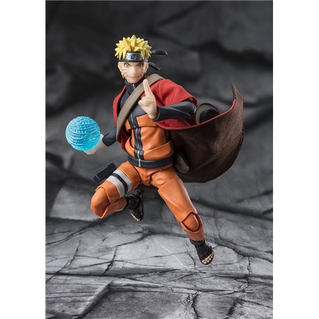 Naruto Shippuden S.H. Figuarts Action Figure Naruto Uzumaki (Sage Mode) - Savior of Konoha 15 cm (przedsprzedaż)