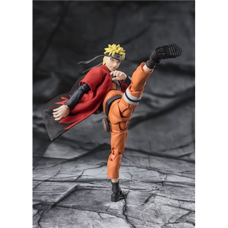 Naruto Shippuden S.H. Figuarts Action Figure Naruto Uzumaki (Sage Mode) - Savior of Konoha 15 cm (przedsprzedaż)