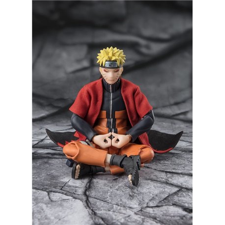 Naruto Shippuden S.H. Figuarts Action Figure Naruto Uzumaki (Sage Mode) - Savior of Konoha 15 cm (przedsprzedaż)