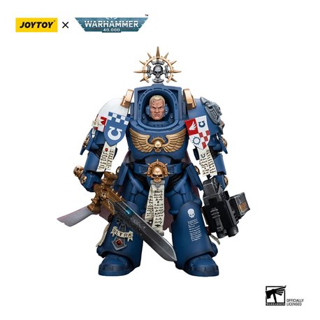 Warhammer 40k Action Figure 1/18 Ultramarines Terminator Captain Severus Agemman 12 cm (przedsprzedaż)